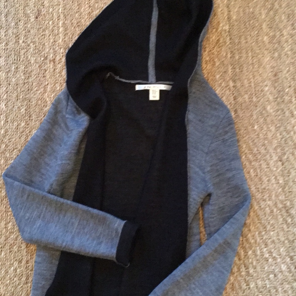 Hooded cardigan